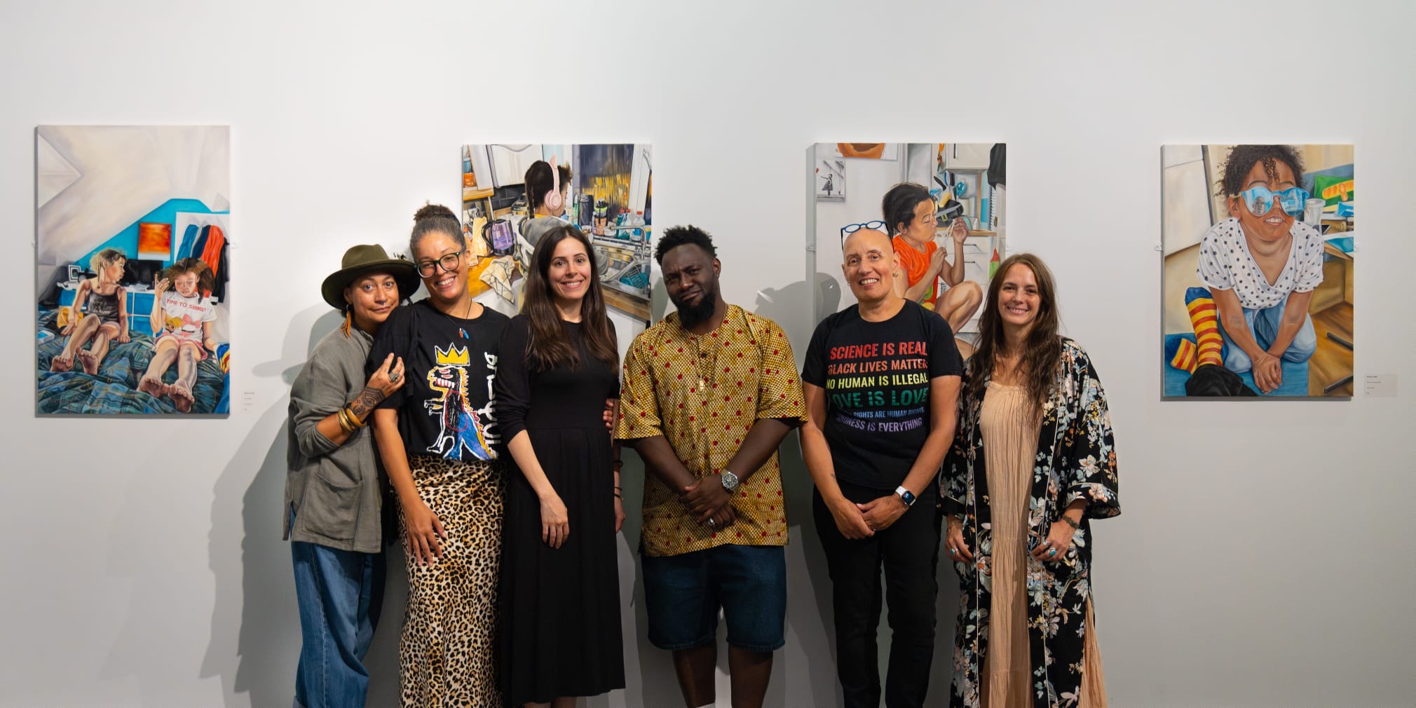Members of Boscombe Radicle Arts Collective